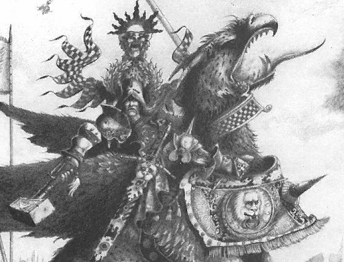 Karl Franz sur son Griffon