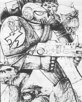 Archiviste Space Wolf